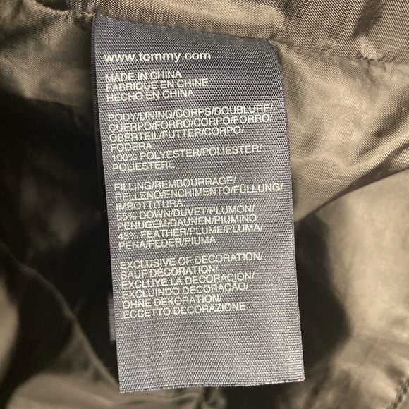 TOMMY HILFIGER DOWN PUFFER VEST [SMALL] [USED] - Picture 3 of 5